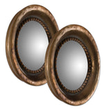 Uttermost 12847 Tropea Rounds Wood Mirror S/2