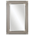 Uttermost 14489 Alfred Oversized Gray-Tan Mirror