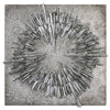 Uttermost 01303 Nebulus Silver Wall Art