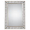 Uttermost 09046 Lanester Silver Leaf Mirror