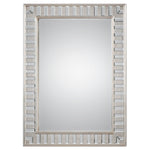 Uttermost 09046 Lanester Silver Leaf Mirror