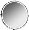 Uttermost 09109 Tazlina Brushed Nickel Round Mirror