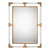 Uttermost 09124 Balkan Modern Gold Wall Mirror