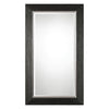 Uttermost 09166 Creston Oversized Mottled Black Mirror