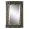 Uttermost 09137 Malton Rustic Wood Mirror