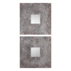 Uttermost 09208 Altha Burnished Square Mirrors S/2