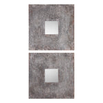 Uttermost 09208 Altha Burnished Square Mirrors S/2