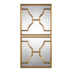 Uttermost 09268 Misa Gold Square Mirrors S/2