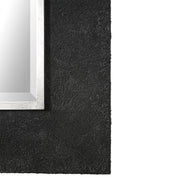 Ferran Textured Black Mirror