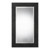 Uttermost 09249 Ferran Textured Black Mirror
