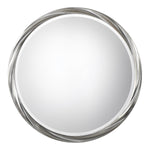 Uttermost 09278 Orion Silver Round Mirror
