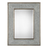Uttermost 09286 Draven Textured Silver Mirror