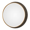 Uttermost 09372 Sturdivant Antiqued Gold Round Mirror