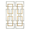 Uttermost 04145 Aerin Geometric Wall Art, S/2