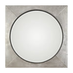 Uttermost 09316 Solomon Metallic Silver Mirror