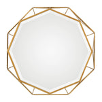Uttermost 09317 Mekhi Antiqued Gold Mirror