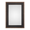 Uttermost 09377 Staveley Rustic Black Mirror