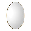 Uttermost 09353 Pursley Brass Oval Mirror