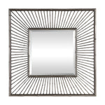 Uttermost 09391 Anji Silver Square Mirror
