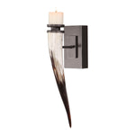 Uttermost 04172 Romany Horn Candle Sconce
