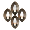 Uttermost 04164 Nina Antique Bronze 4 Candle Sconce