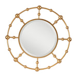 Uttermost 09457 Selim Round Gold Mirror
