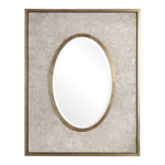 Uttermost 09434 Gabbriel Aged Oval Mirror