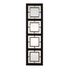 Uttermost 09436 Tadon Black Rectangle Mirror