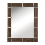 Uttermost 09466 Wade Wooden Industrial Mirror