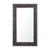 Uttermost 09473 Axel Textured Steel Large Mirror