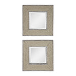 Uttermost 09539 Cambay Square Mirrors Set2