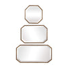 Uttermost 09541 Trois Gold Mirrors, S/3