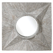 Uttermost 09574 Huntington Light Gray Square Mirror