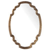 Uttermost 09584 Ariane Gold Oval Mirror