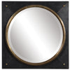 Uttermost 09560 Tobiah Modern Square Mirror