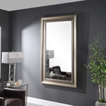 Palia Silver Leaf Wall Mirror-Uttermost