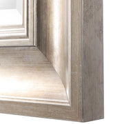 Palia Silver Leaf Wall Mirror