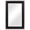 Uttermost 09614 Groveland Rustic Black Mirror