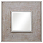 Uttermost 09638 Alee Driftwood Square Mirror