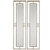 Uttermost 07082 Rutledge Gold Mirrors, Set of 2