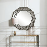 09672 Manarola Decagon Shaped Mirror