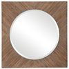 Uttermost 09689 Uma Wooden Square Mirror