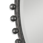 Uttermost Taza minimalist round mirror with premium glass