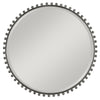 Uttermost 09691 Taza Round Iron Mirror