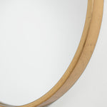 Uttermost Varina Gold Oval Mirror for Living Room or Hallway Walls