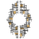 Uttermost 04305 Reflection Metal Grid Wall Decor, Set of 2