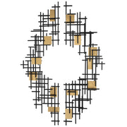Uttermost 04305 Reflection Metal Grid Wall Decor, Set of 2