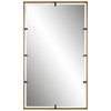 Uttermost 09754 Egon Gold Wall Mirror