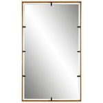 Uttermost 09754 Egon Gold Wall Mirror