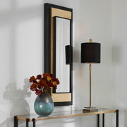 09755 Roston Black & Gold Mirror